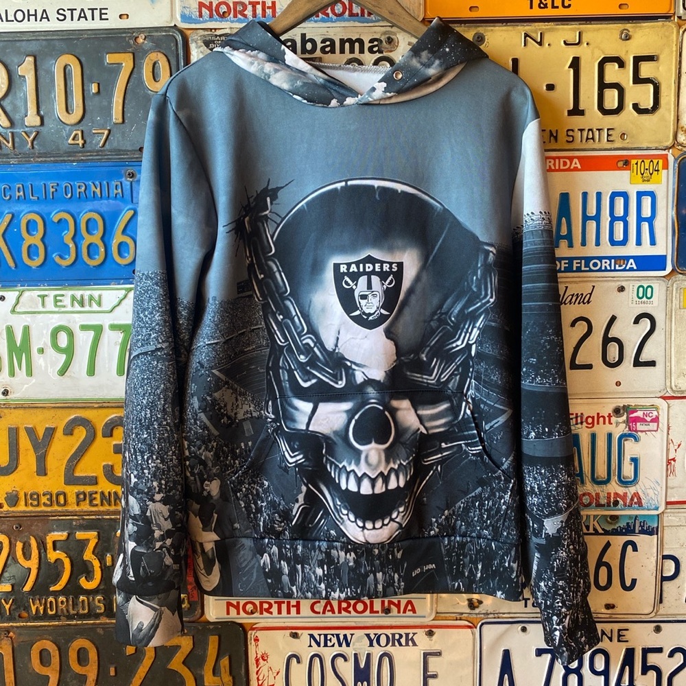 Raiders NFL AOP Hoodie